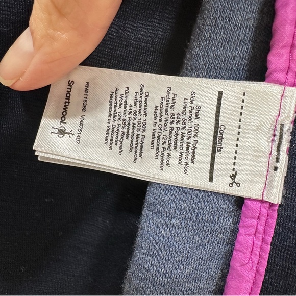 EUC Smartwool Women's Smartloft 60 Hoodie Vest size M - Picture 7 of 9